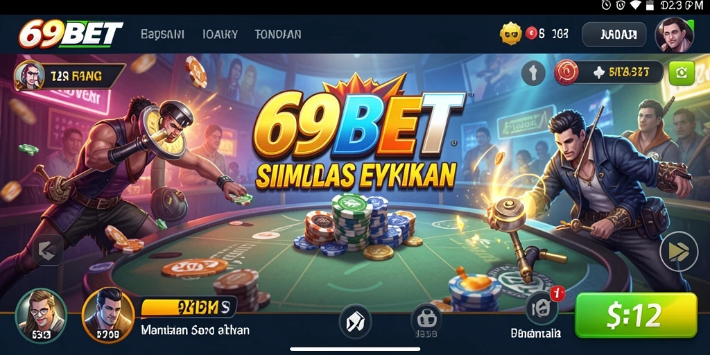 Tampilan gameplay menarik dari 69BET yang menyenangkan.
